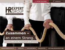 Tablet Screenshot of hr-expertgroup.com